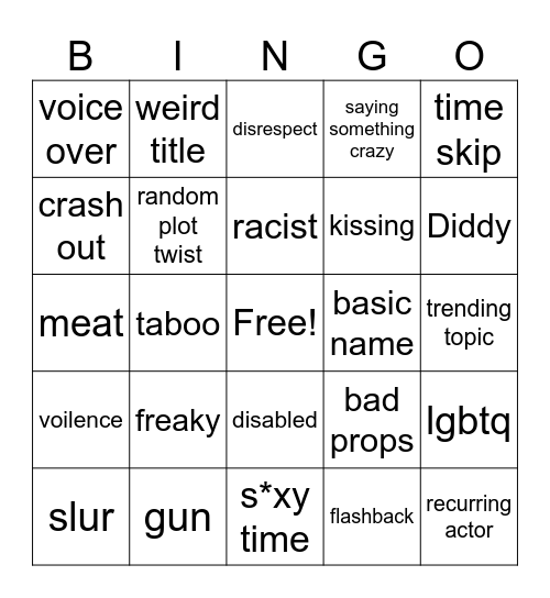 tomorrows teaching bingo Card