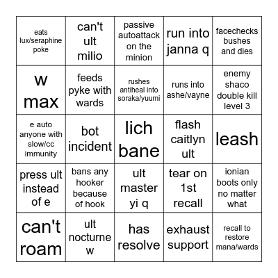 sona player 2024 Bingo Card