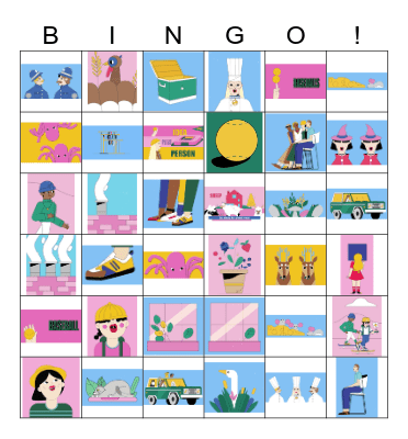 Flocabulary Plurals Bingo Card