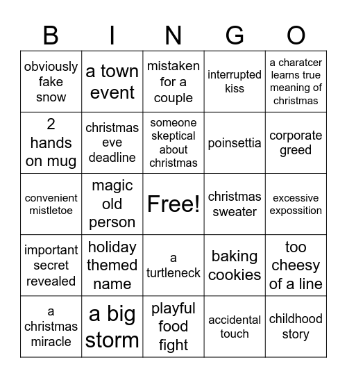 holidingo Bingo Card