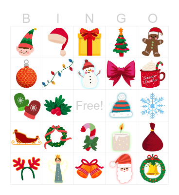 XMAS 2024 Bingo Card