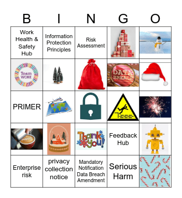 Team Bingo Card