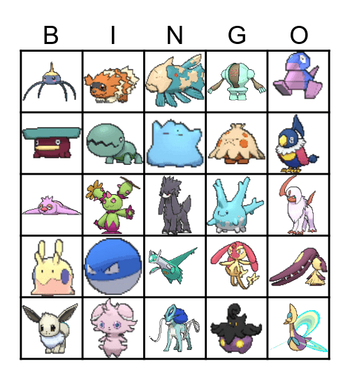 A Shiny 2025 Bingo Card