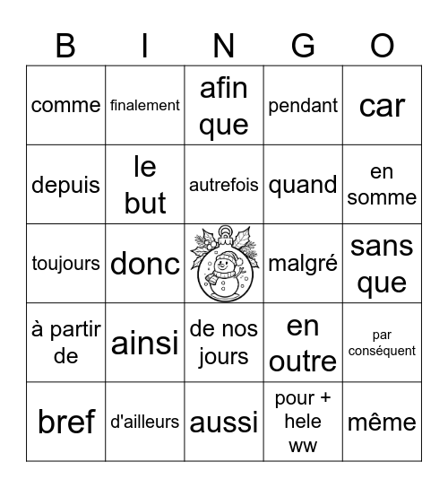 Examenvoca bingo h5v6 2024 Bingo Card