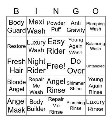 KEVIN MURPHY BINGO(Full Size Only) Bingo Card
