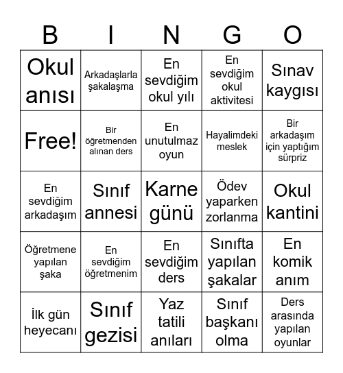 ANILAR Bingo Card