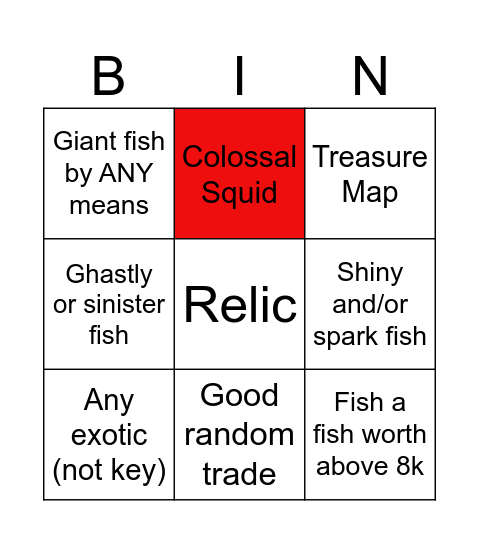 Fisch 25082008 Bingo Card