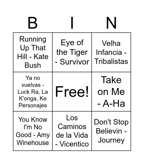 AdvertMind Bingo Card