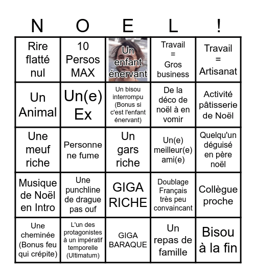 C'est Nonowelle (Et ce soir l'essentiel ...) Bingo Card