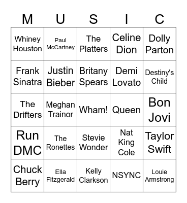 Christmas Bingo 1 Bingo Card