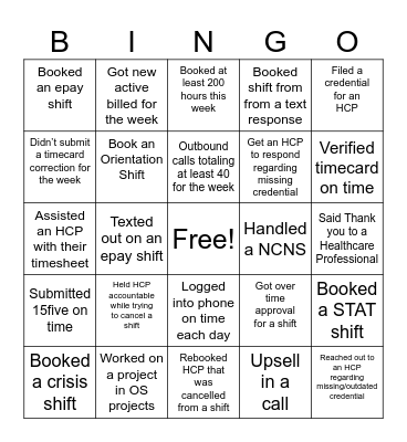 GRAPETREE BINGO Card