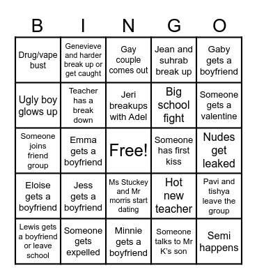 2025 bingo card Bingo Card