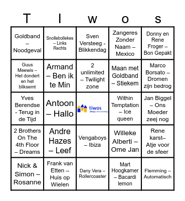 Van nederlandse bodem Bingo Card