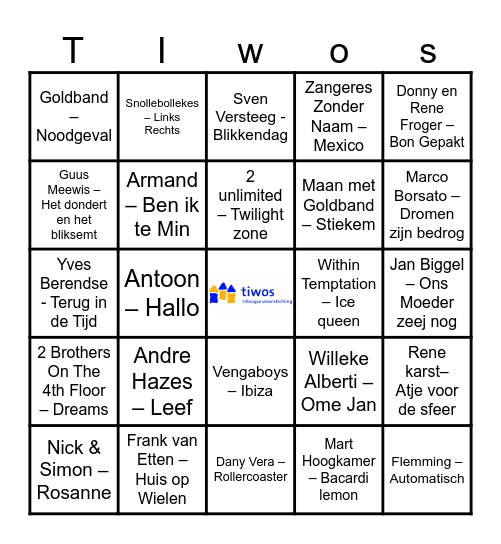 Van nederlandse bodem Bingo Card