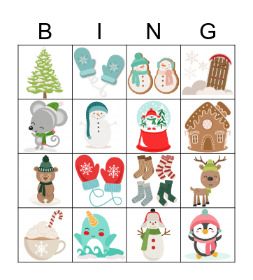 Winter BINGO Card