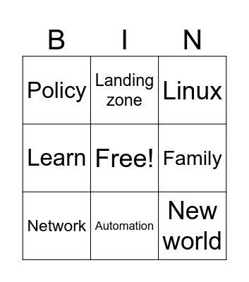 2024 Bingo Card
