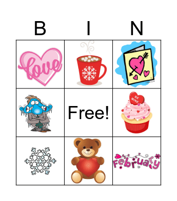 San Valentín Bingo Card