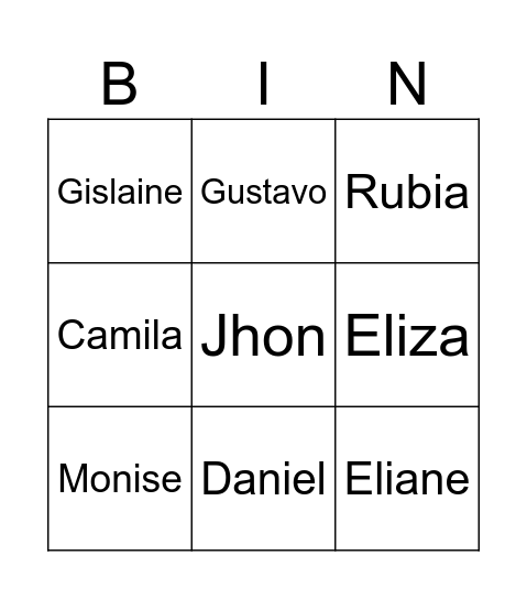 TeamBuilding Growth 2024 Bingo Card