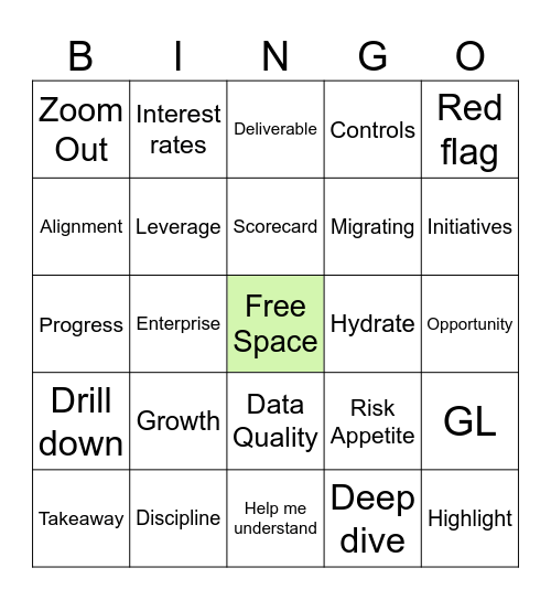 CPM Bingo 12/17 Bingo Card