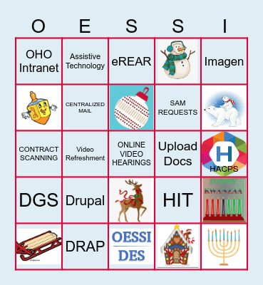 DES BINGO Card