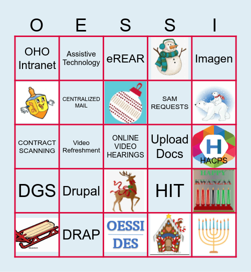 DES BINGO Card