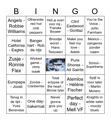 Wurzerhof Bingo 2024! Bingo Card