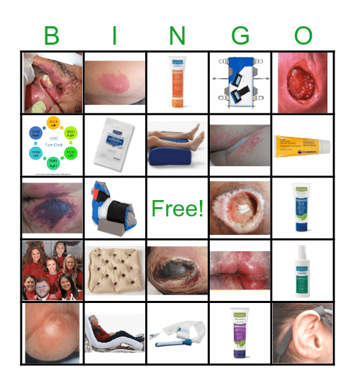 SKIN CARE BINGO Card