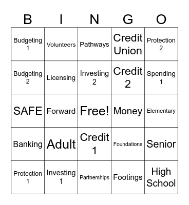 FB Bingo Card