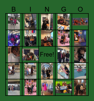 Tiffney's Birthday Bingo Card
