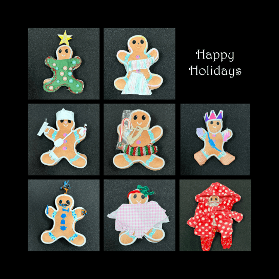 Gingerbread Hide & Seek Bingo Card