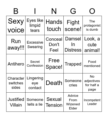 New Years Bingo! Bingo Card