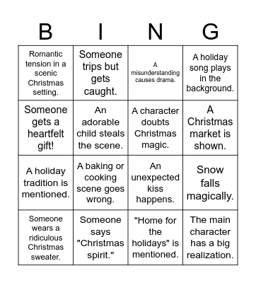 Christmas Island Bingo Card