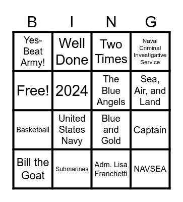 Trivia Bingo Card