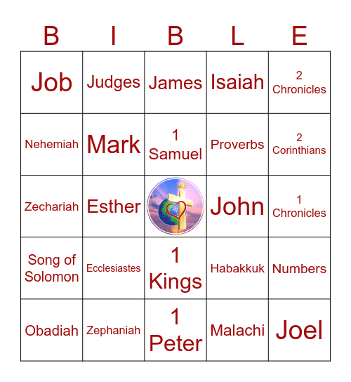 KRMI BIBLE BINGO Card