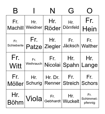 Weihnachtsfeier 2024 Bingo Card