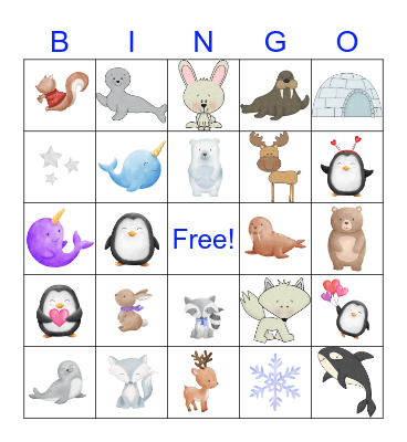 Polar Bingo Card