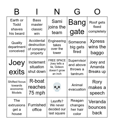 2024 Bingo Card