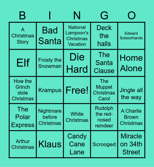 SEND Virtual Hangout 2024 Bingo Card