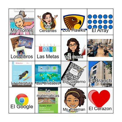 La Loteria de Tercero Bingo Card