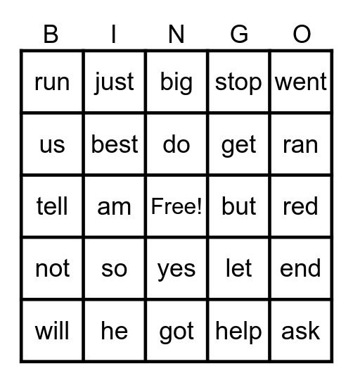 2 Bingo Card