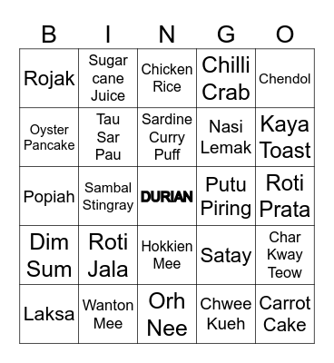 LIVely Trip Bingo Card