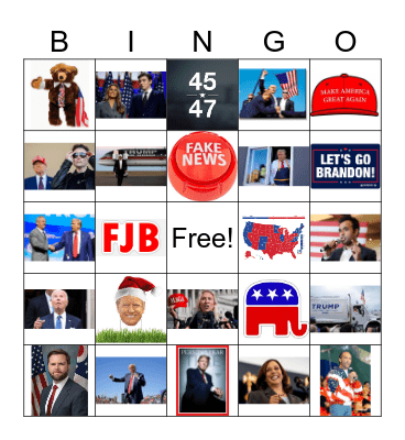 MAGA BINGO Card