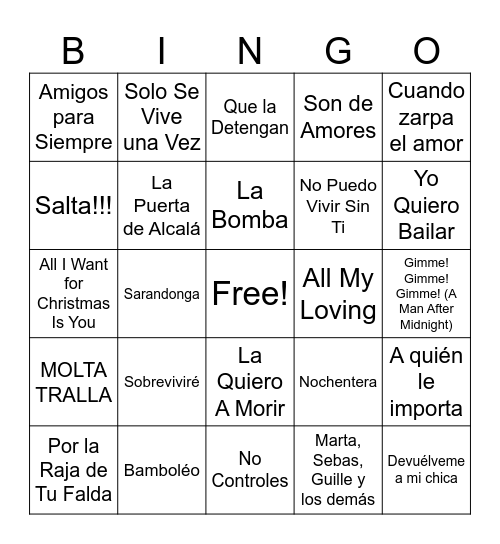 Bingo B7 Bingo Card