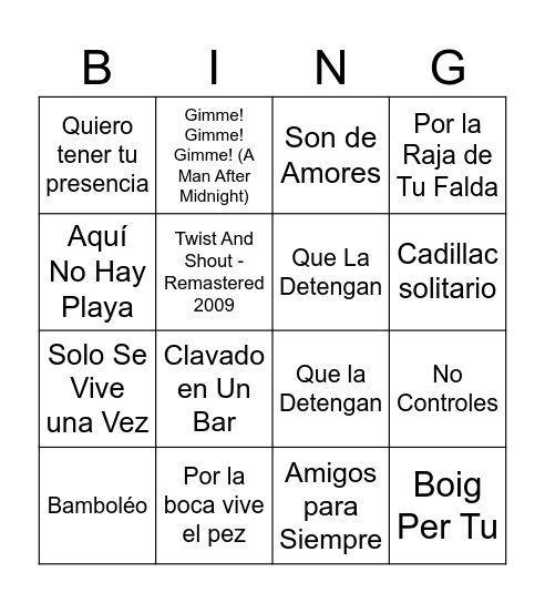 Bingo B7 Bingo Card