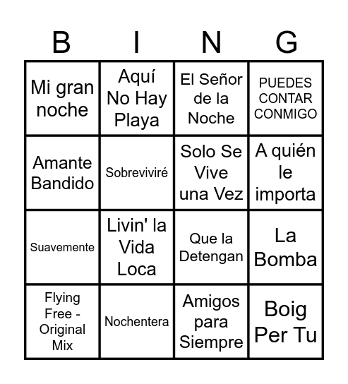 Bingo B7 Bingo Card