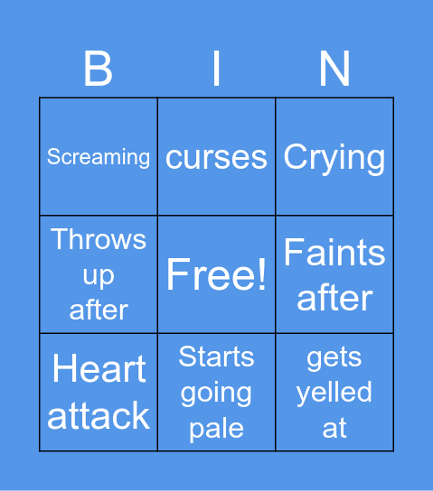 Nathalia's Needle Bingo Card