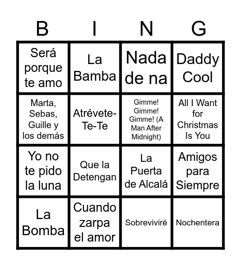 Bingo B7 Bingo Card