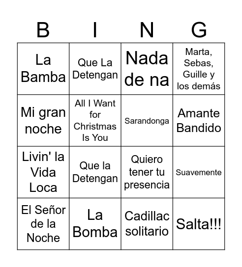 Bingo B7 Bingo Card