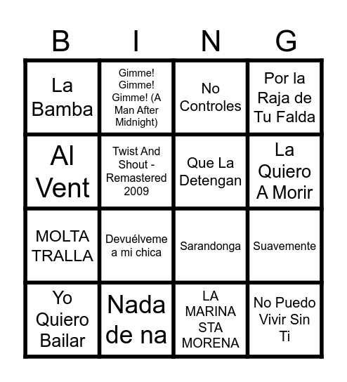 Bingo B7 Bingo Card