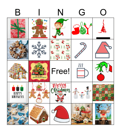 Holiday Party 2024 Bingo Card